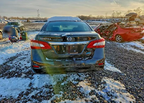 2014 Nissan Sentra S z USA, uszkodzony, nr VIN 3N1AB7AP3EL697471
